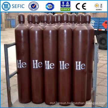 40L Seamless Steel High Pressure Helium Gas Cylinder (ISO9809-3)